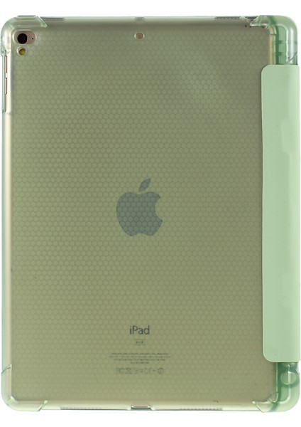 Köşe Koruması Pu Deri Tpu Arka Üç Katlı Stand Otomatik Uyku uyandırma ve iPad Kalem Tutucu 9 7 Inç (2017 2018) Tablet Kılıfı (Yurt Dışından) fiyatları