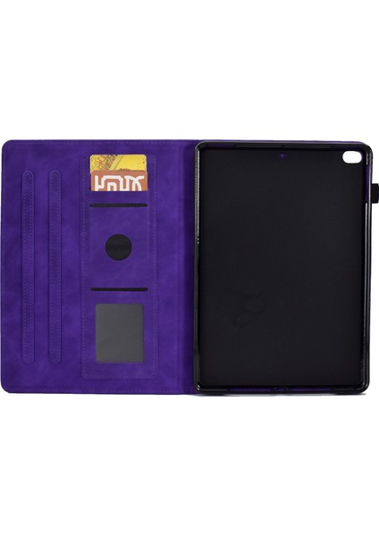 iPad Mini 2 3 4 mini (2019) Tower Bike Desen Baskılı Mikrofiber Deri Kart Tutucu Tam Koruma Standı Tablet Kılıfı (Yurt Dışından)