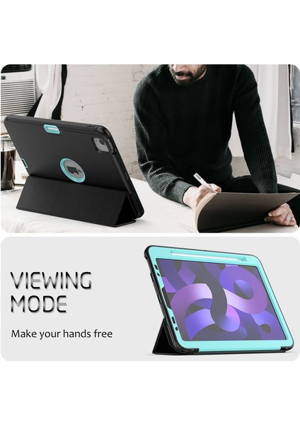 iPad Pro 11 Çıkarılabilir Pu Deri Üç Katlı Stand Otomatik Uyandırma uyku Tablet Kılıfı (Yurt Dışından) modelleri