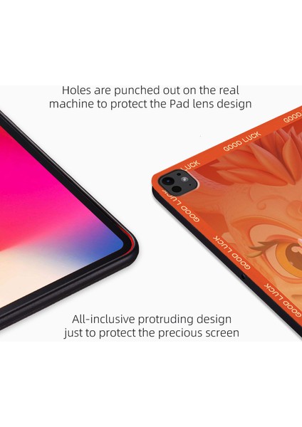 iPad Pro 11 (2024) Pu Deri Loong Desen Standı Tüm Dilekler Gerçek Oluyor Tablet Kılıfı (Yurt Dışından) indirimleri