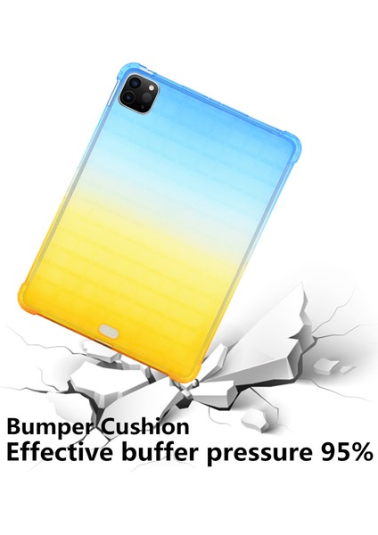 iPad Air 11 (2024) Degrade Tpu Tablet Kılıfı (Yurt Dışından)