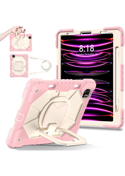 iPad Pro 11 (2020 2021 2022 2018) AIR (2022 2020) stand Saplı Tablet Kılıfı (Yurt Dışından)