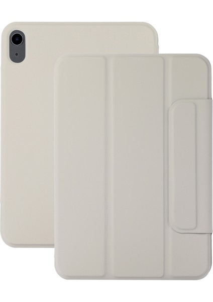 iPad Air 13 (2024) Manyetik Toka Standı Folyo Pu Deri Otomatik Uyandırma uyku Tablet Kılıfı (Yurt Dışından)