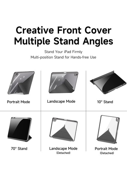 iPad Air (2020 2022) Otomatik Uyandırma uyku Pu Deri Pc Tpu Tablet Kılıfı (Yurt Dışından) indirimleri