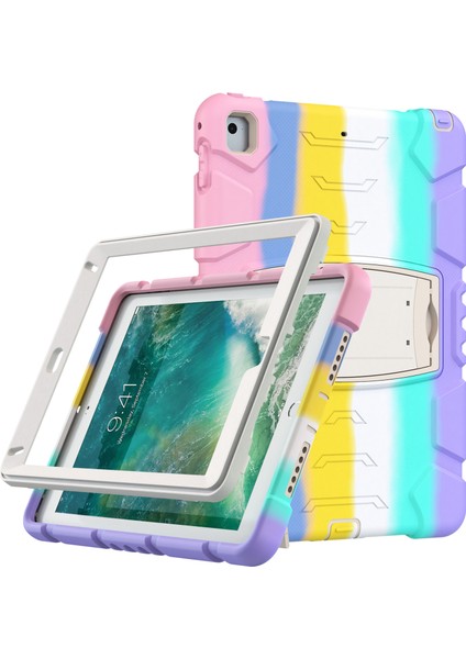 Düşmeye Dayanıklı Pc Silikon iPad 9 7 Inç (2017 2018) Standlı Tablet Kılıfı (Yurt Dışından) fiyatları