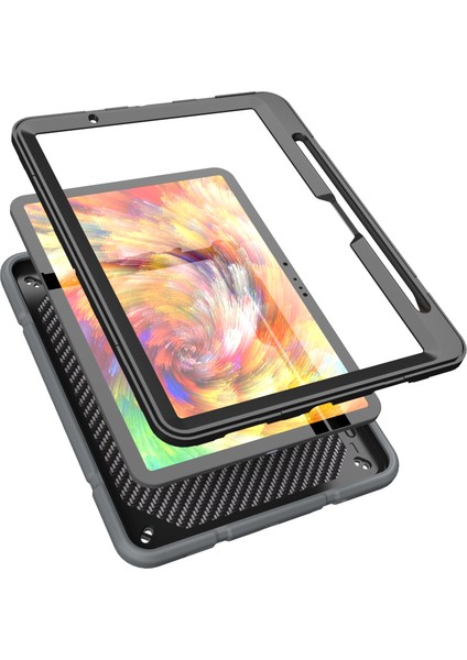 iPad Air 11 (2024) M2 Sağlam Standı Pc Tpu Kalem Yuvası ile Tablet Kılıfı (Yurt Dışından) indirimleri