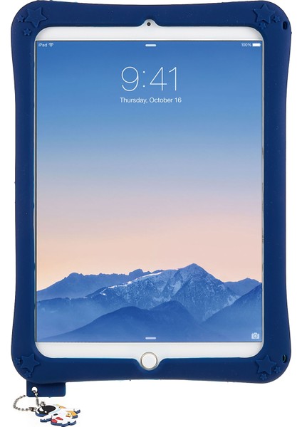 iPad Air (2013) AIR 2 Silikon Karikatür Evren Uzay Desenli stand Tablet Kılıfı (Yurt Dışından) fırsatları