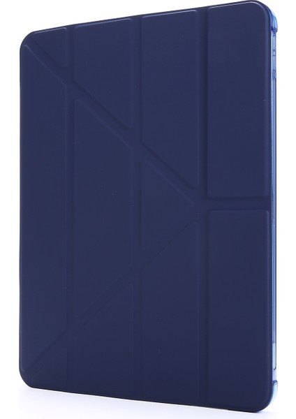iPad Pro 11 Inç (2022 2021 2020 2018) Deforme Edilebilir Stand Deri Akıllı Tablet Kılıfı (Yurt Dışından)