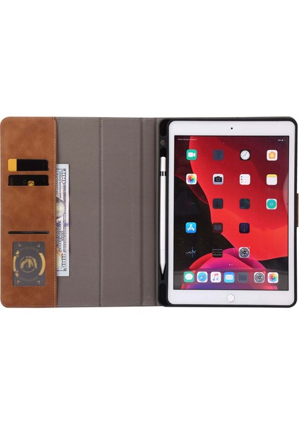 iPad 10.2 (2019 2020 2021) Pu Deri Akıllı Cüzdan Tamı Folyo Standlı Kalem Tutuculu Tablet Kılıfı (Yurt Dışından) modelleri