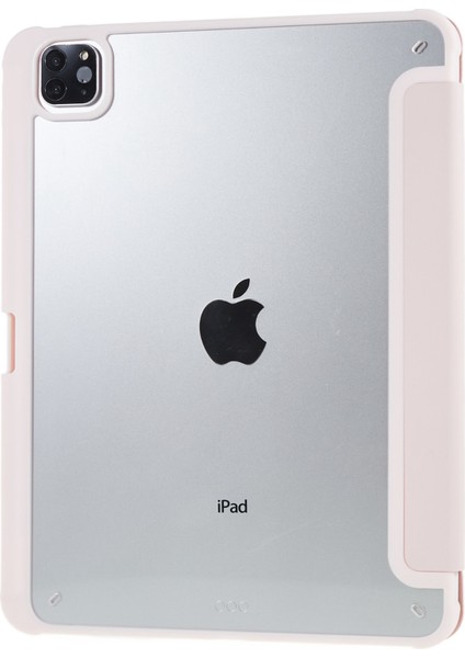 iPad Pro 12.9 Üç Katlı Stand Pu Deri Tpu Akrilik Ince Tablet Kılıfı (Yurt Dışından) indirimleri