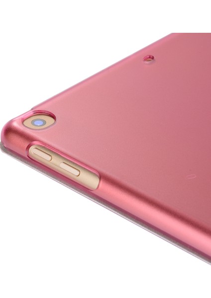 iPad 9.7 (2018 2017) Ipek Dokulu Origami Standlı Deri Akıllı Tablet Kılıfı (Yurt Dışından)