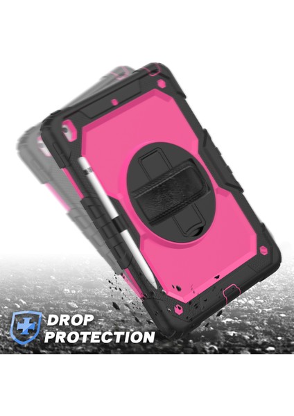 iPad 10.2 (2020 2019) 360°DÖNEBILEN Tekme Standı Pc Silikon El Askısı Omuz Askılı Koruyucu Tablet Kılıfı (Yurt Dışından) modelleri