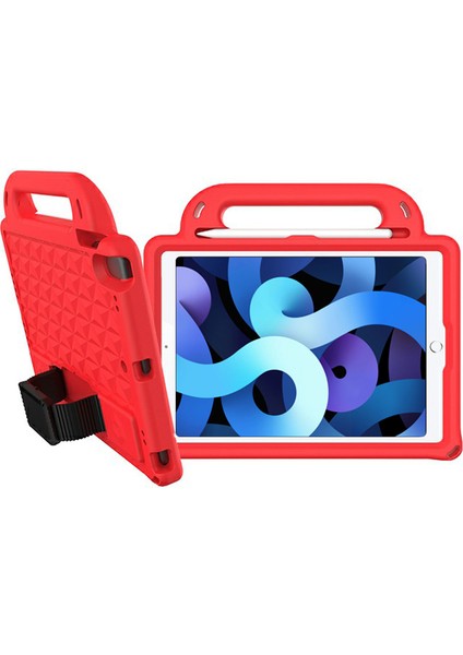 Eşkenar Dörtgen Tam Kaymaz Eva iPad 10.2 Omuz Askılı Çocuk Dostu Koruyucu (2020 2021 2019) Tablet Kılıfı (Yurt Dışından) fiyatları