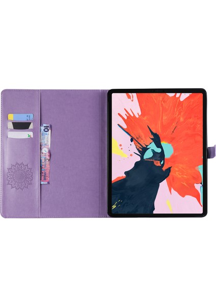 (Künye Ayçiçeği) iPad Pro 12 9 Inç (2018) Deri Standlı Koruyucu Muhafaza Tablet Kılıfı (Yurt Dışından) modelleri