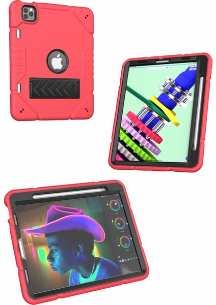 iPad Pro 11 ipad Air (2020 2022) Kalem Yuvalı Stand Tablet Kılıfı (Yurt Dışından)