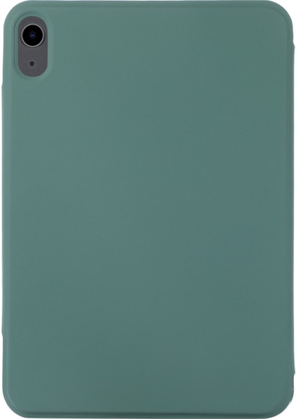 iPad Air 13 (2024) Manyetik Toka Standı Folio Pu Deri Otomatik Uyandırma uyku Gece Yarısı Tablet Kılıfı (Yurt Dışından)