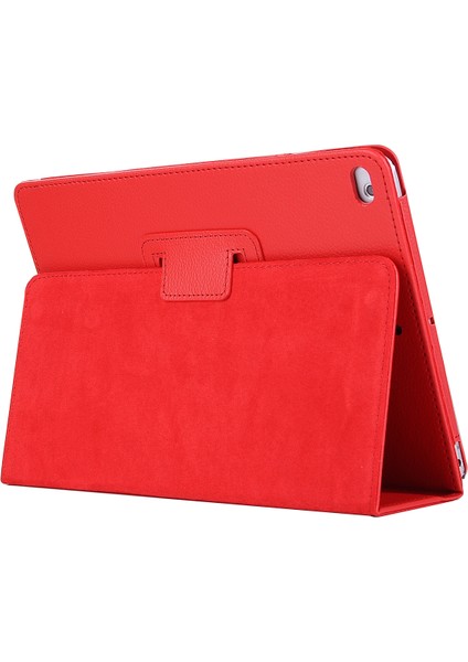 iPad 9.7 (2018 2017) Flip Stand Akıllı Deri Litchi Doku Tablet Kılıfı (Yurt Dışından) fırsatları