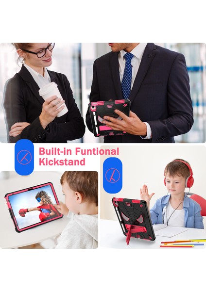 iPad 10.9 (2022) Koruyucu Düşme Önleyici Örümcek Pc Silikon Standı Kayış Tablet Kılıfı (Yurt Dışından) indirimleri