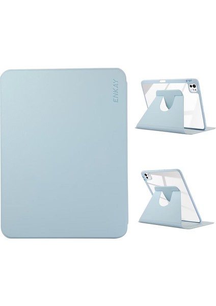 iPad Pro 11 (2024) Stand Akrilik Pu Otomatik Uyandırma uyku Tablet Kılıfı (Yurt Dışından)