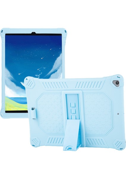 iPad 10.2 (2019 2020 2021) Askılı Halatlı Pc Yumuşak Silikon Tablet Kılıfı (Yurt Dışından)