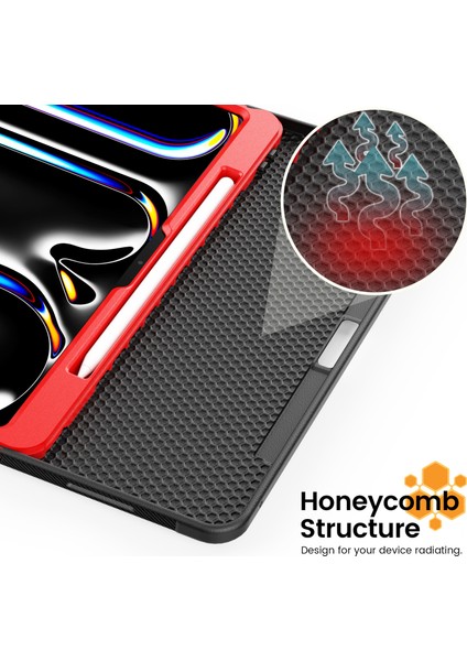 iPad Pro 13 (2024) Stil B Stand Pc Tpu Pu Kart Yuvalı Tablet Kılıfı (Yurt Dışından) fırsatları