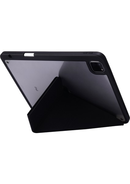 iPad Pro 11 (2024) Origami Standlı Deri Akıllı Kalem Tutuculu Tablet Kılıfı (Yurt Dışından) modelleri