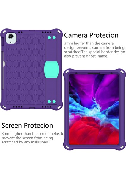 iPad Air 11 (2024) Eva Petek Dokulu El Askısı omuz Askısı Nane i Tablet Kılıfı (Yurt Dışından) fiyatları