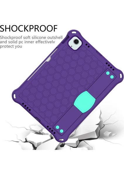 iPad Air 11 (2024) Eva Petek Dokulu El Askısı omuz Askısı Nane i Tablet Kılıfı (Yurt Dışından) modelleri