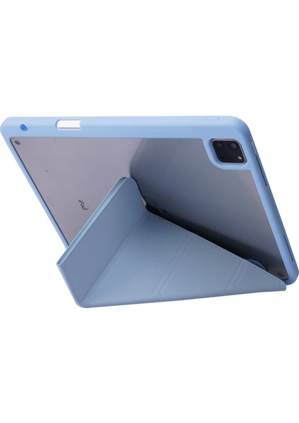 Otomatik Uyandırma uyku Pu Deri Akrilik Deforme Edilebilir Stand iPad Pro 11 (2022 2021 2020) Tablet Kılıfı (Yurt Dışından)