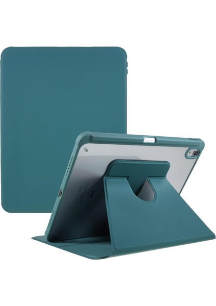 iPad Air 11 (2024) AIR (2022 2020) Otomatik Uyandırma ve Uyku Standı Pu Deri Gece Yarısı i Tablet Kılıfı (Yurt Dışından)