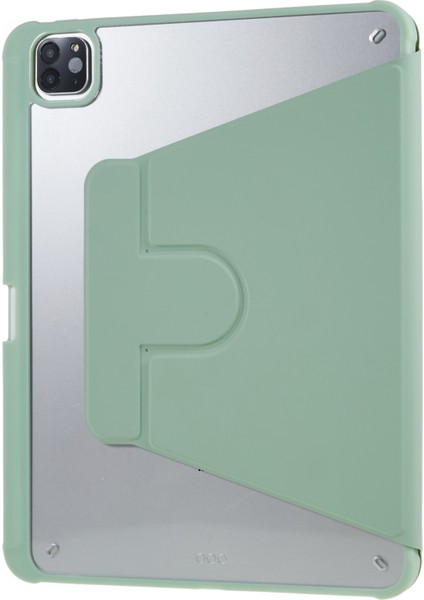 iPad Pro 11 Pu Deri Tpu Akrilik Döner stand Matcha i ile Düşme Önleyici Koruyucu Tablet Kılıfı (Yurt Dışından) indirimleri