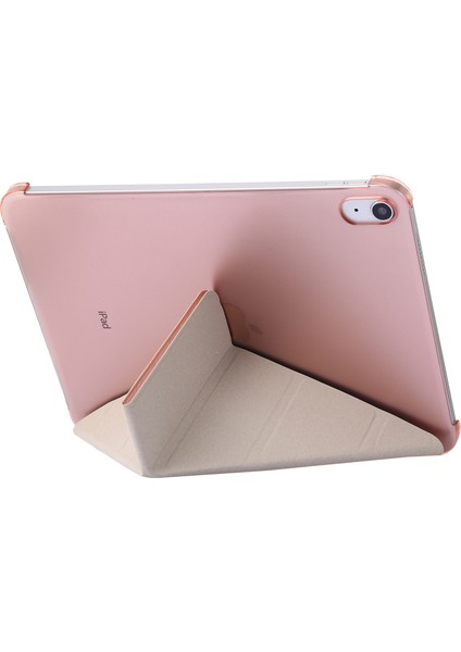 Origami Standı iPad 10.9 (2022) Ipek Doku Otomatik Uyandırma uyku Pu Deri Tam Koruma Tablet Kılıfı (Yurt Dışından) fırsatları