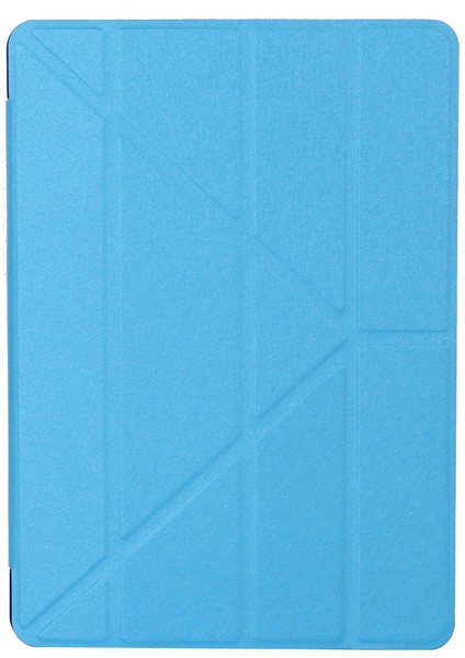 Ipek Dokulu Origami Akıllı Deri iPad 9.7 (2018 2017) Stand Tablet Kılıfı (Yurt Dışından)