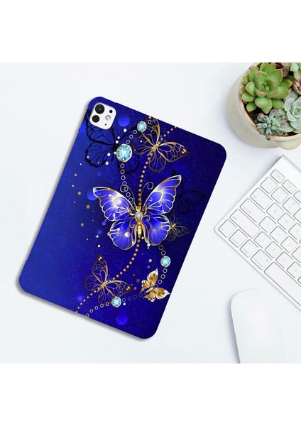 iPad Pro 13 (2024) Tpu Desen Baskı Ince Koruyucu Tablet Kılıfı (Yurt Dışından) modelleri