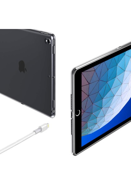 iPad Air 10.5 Inç (2019) Crystal Clear Tpu Cep Telefonu Tablet Kılıfı (Yurt Dışından) fırsatları