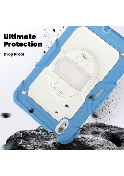 iPad Air 11 (2024) Pc Silikon Stand Ekran Koruyuculu Bej Tablet Kılıfı (Yurt Dışından) indirimleri