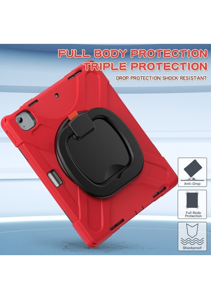 iPad Air 13 (2024) Tpu Pc Silikon stand Tablet Kılıfı (Yurt Dışından)