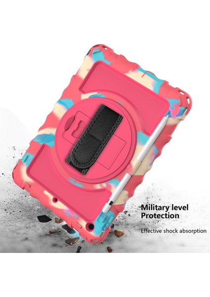 iPad 10.2 (2019 2020 2021) Düşmeyi Önleyici Silikon Pc Standı Omuz Askılı Tablet Kılıfı (Yurt Dışından) modelleri