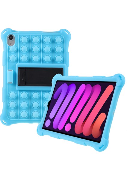 Fidget Pop Oyuncaklar Itin Yumuşak Silikon Koruyucu iPad Mini (2021) Katlanabilir Standlı Tablet Kılıfı (Yurt Dışından)