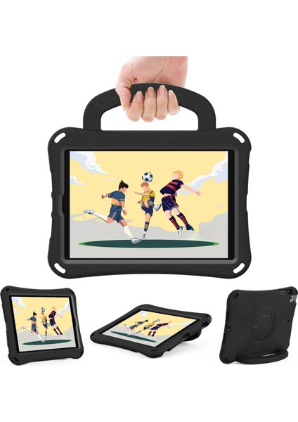iPad Mini mini 2 mini 3 mini 4 mini (2019) 7.9 Inç Standı Futbol Desenli Eva Sert Tablet Kılıfı (Yurt Dışından)
