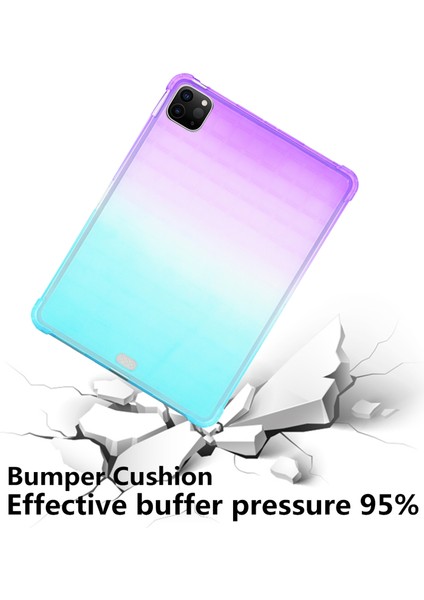 iPad Air 11 (2024) Degrade Tpu Tablet Kılıfı (Yurt Dışından)