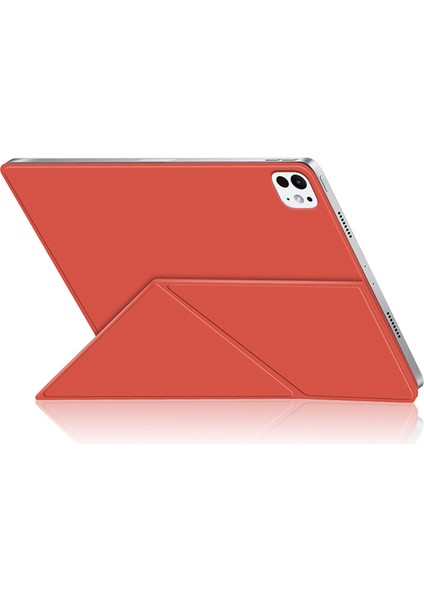 iPad Pro 13 (2024 M4) Manyetik Ek Deri Damla Geçirmez Origami Standlı Tablet Kılıfı (Yurt Dışından) modelleri