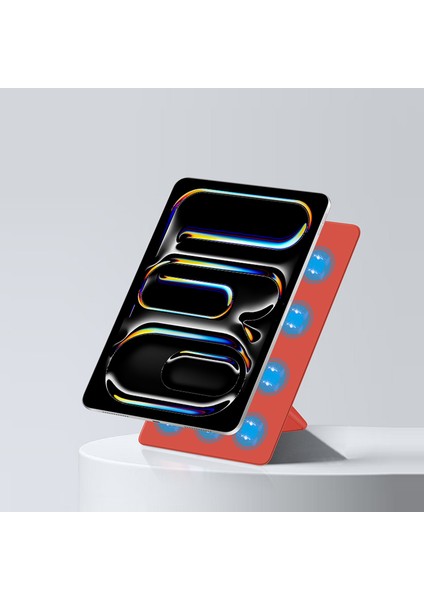 iPad Pro 13 (2024 M4) Manyetik Ek Deri Damla Geçirmez Origami Standlı Tablet Kılıfı (Yurt Dışından) fırsatları