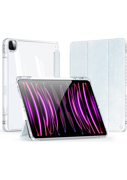 iPad Pro 11 (2020 2021 2022) AIR 11 (2024)CASE Tpu Pc Deri Tablet Kılıfı (Yurt Dışından)