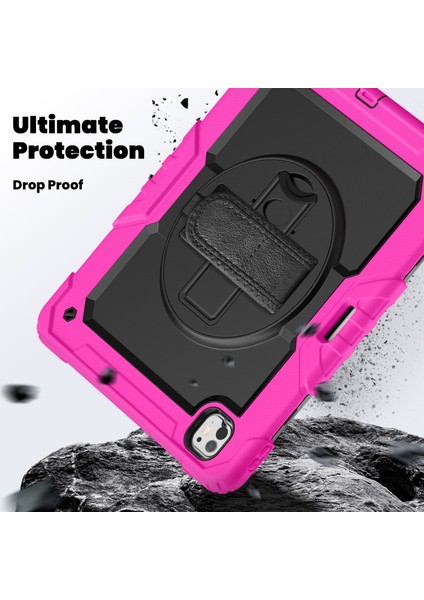 iPad Pro 13 (2024) Stand Case Pc Silikon Ekran Filmi omuz Askısı Tablet Kılıfı (Yurt Dışından) indirimleri