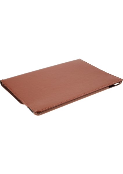 iPad 10.2 (2019 2020 2021) 360 Döner Standlı Deri Litchi Tahıl Tablet Kılıfı (Yurt Dışından)