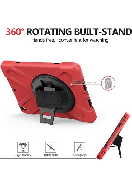 X Shape Pc Tpu Hibrit 360 Derece Dönebilen Tekme Standı Omuz Askısı iPad 10.2 (2019 2020 2021) Tablet Kılıfı (Yurt Dışından) modelleri