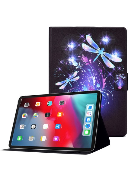 iPad Pro 11 (2022 2018 2020 2021) IPAD Air 11 (2024) Pu Deri Stand Yusufçuk Tablet Kılıfı (Yurt Dışından)