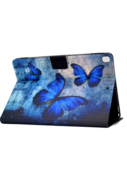 Apple iPad 10.2 (2019 2020 2021) Tam Vücut Koruma Desenli Baskı Pu Deri Stand Folio Kart Tutuculu Tablet Kılıfı (Yurt Dışından) fırsatları