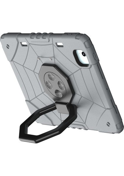 iPad Air 11 (2024) M2 Tpu Pc Fidget Saplı Standı ve Kalem Tutucu Tablet Kılıfı (Yurt Dışından)